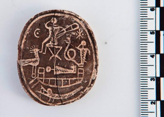 1 500 year old amulet reads the same backwards as it does forwards 468779 3