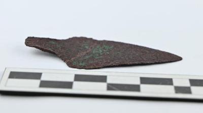 4000 year old copper dagger min