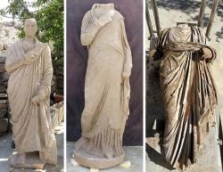 645x500 3 ancient statues of senior civil servants discovered in turkeys antalya 1505631784216