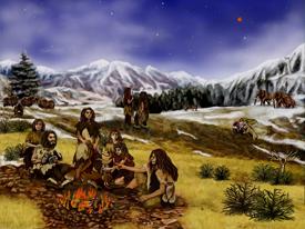 800px neanderthals artist