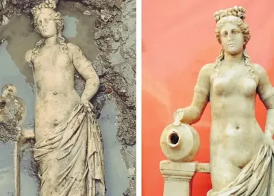 Aphrodite statue turkey credit directorate of excavations research turkey