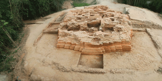 Archaeologists come across 800 year old temple in bangladeshs kaharol with distinct kalinga architecture