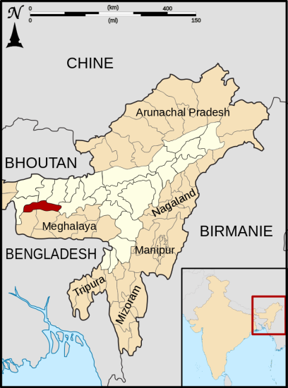 Assam goalpara locator map svg