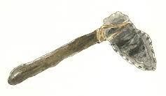 Axe from stone age