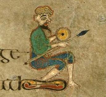 Book of kells warrior