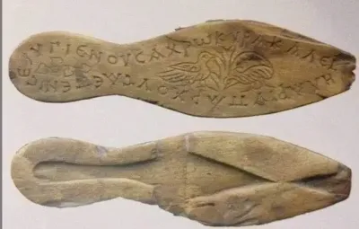 Byzantine sandal instabul marmaray credit twitter nkayamuhittin