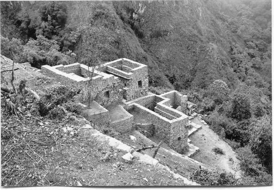 Choquequiroa casa de cascada group newly cleared