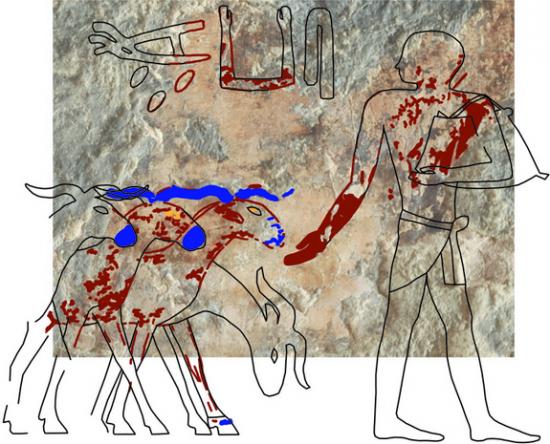 Giza painting discovery 8