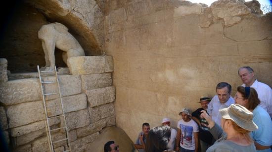 Great tomb discovered in amphipolis