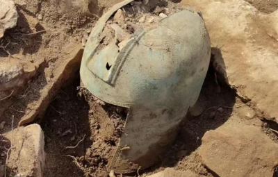 Greek illyrian helmet