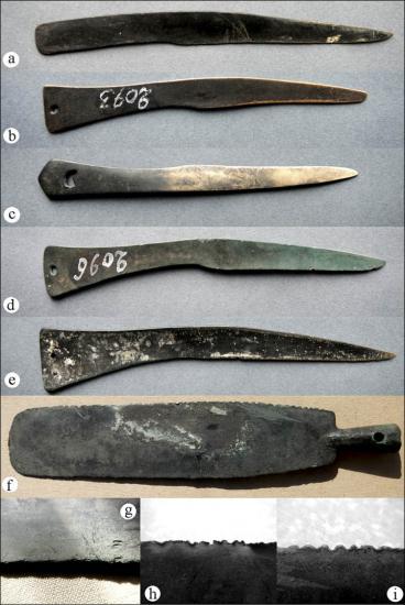 Inside knives examples minusinsk