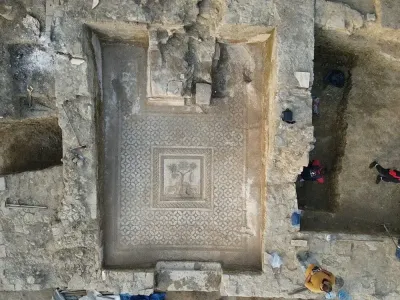 Lion mosaic du zce