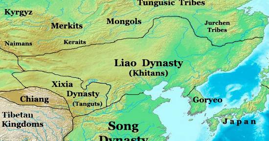 Map of the liao dynasty1