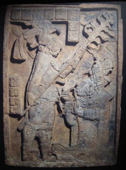 Maya relief at yaxchilan