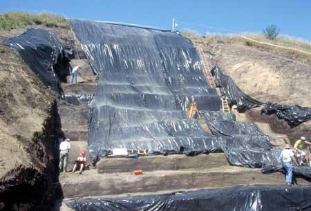 Monks mound repair