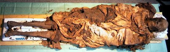 Mummified body