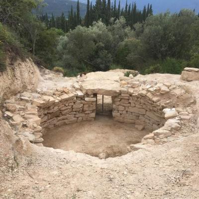 Mycenean vaulted tomb phthiotis greece credit dr petros kounouklas