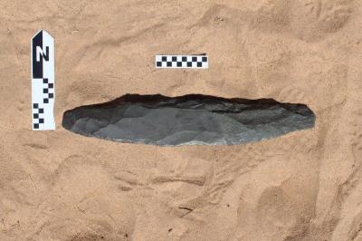 Paleolithic age hand axe min scaled e1699211497456