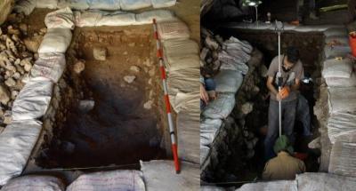 Pebdeh cave excavation min