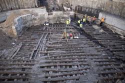 Portugal le parking cais do sodr expose ses vestiges arch ologiques 1