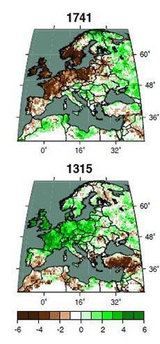 Rainfall maps 230