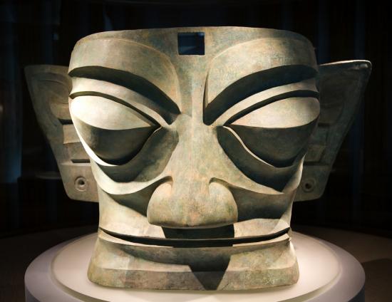 Sanxingdui mask shuttersock