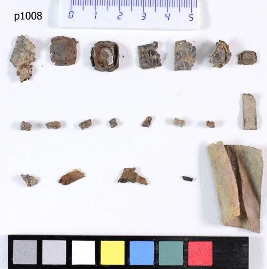 Tefillin fragments