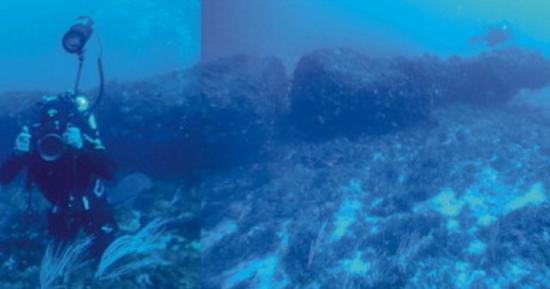 Underwater stonehenge